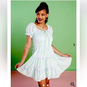 Her Universe Disney Mickey Mouse And Friends Pastel Spring Dress